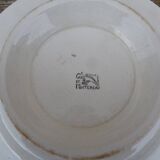 Creil-Montereau ceramic fruit bowl