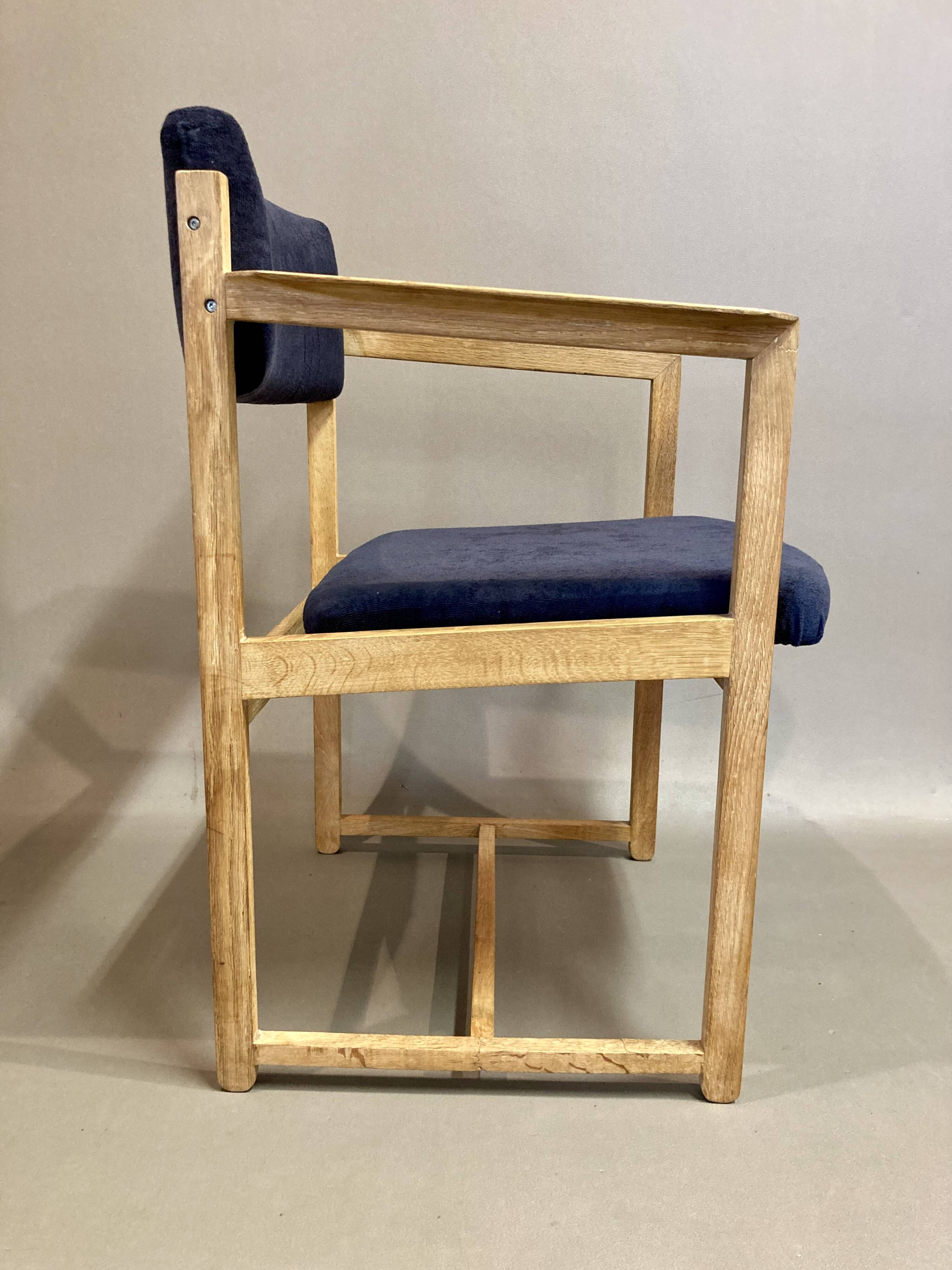 Duo of "Scandinavian Design" armchairs 1960.