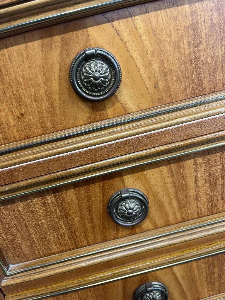 Vintage mini chest of drawers / wooden chest of drawers