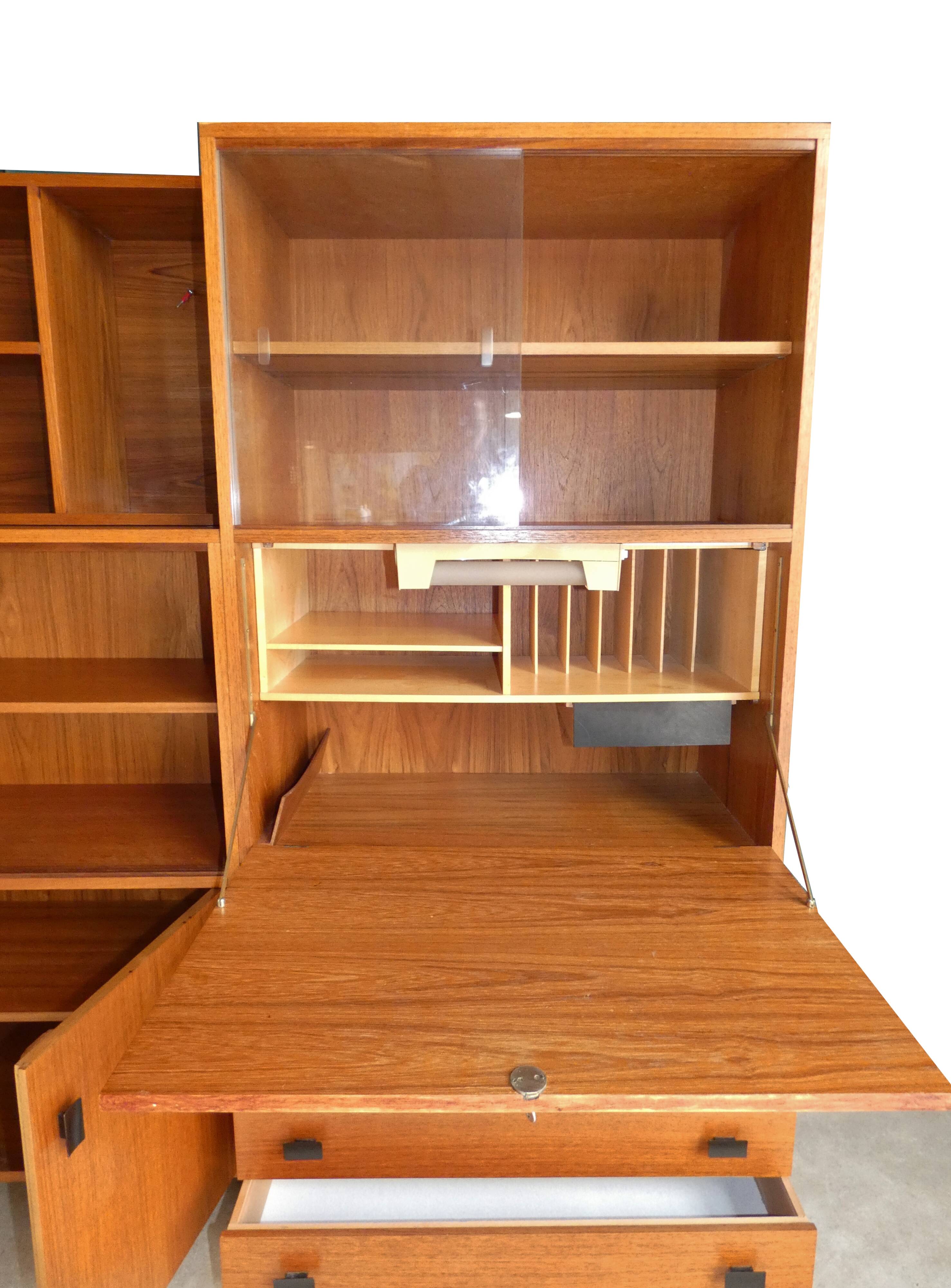 secretary in teak 1950