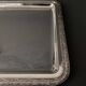 Louis XVI style silver metal tray late 19th century Plateado Orbisa