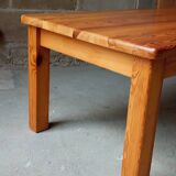 Solid pine coffee table from the 80s