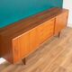 Retro Teak Danish 1960s Long Mid Century Sideboard By Clausen & Søn Denmark
