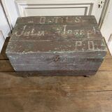 Old wooden tool box