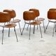 Mid century italian dining chairs 1960s