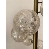 Contemporary Spheres With Gold Murano Glass Burnished Floor Lamp