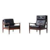 Set of modernist lounge chairs by BEKA, 1960s