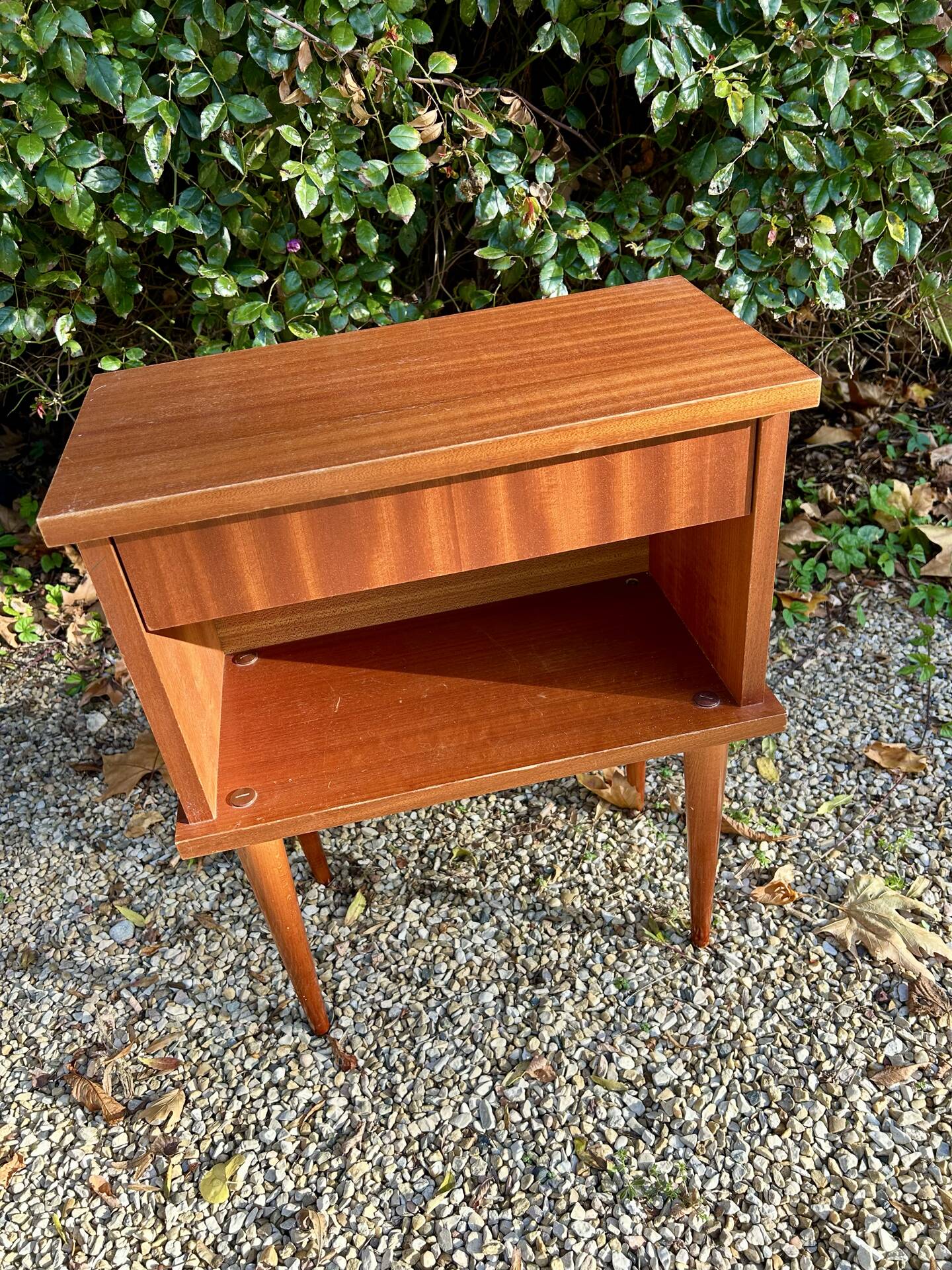 Melamine bedside table
