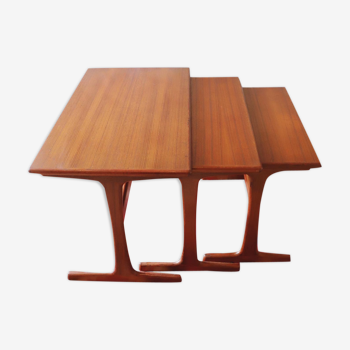 Kai Kristiansen teak tables, 1960