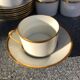 Lot de grandes tasses à café porcelaine Raynaud