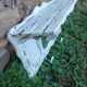 Vintage wooden wall coat rack
