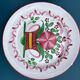 Two very old earthenware plates from the East.