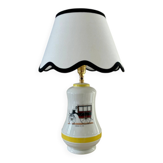 Small "Paris" lamp in porcelain - 1970