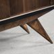 Scandinavian Mid-Century Modern Walnut Vintage Cabinet, 1960s