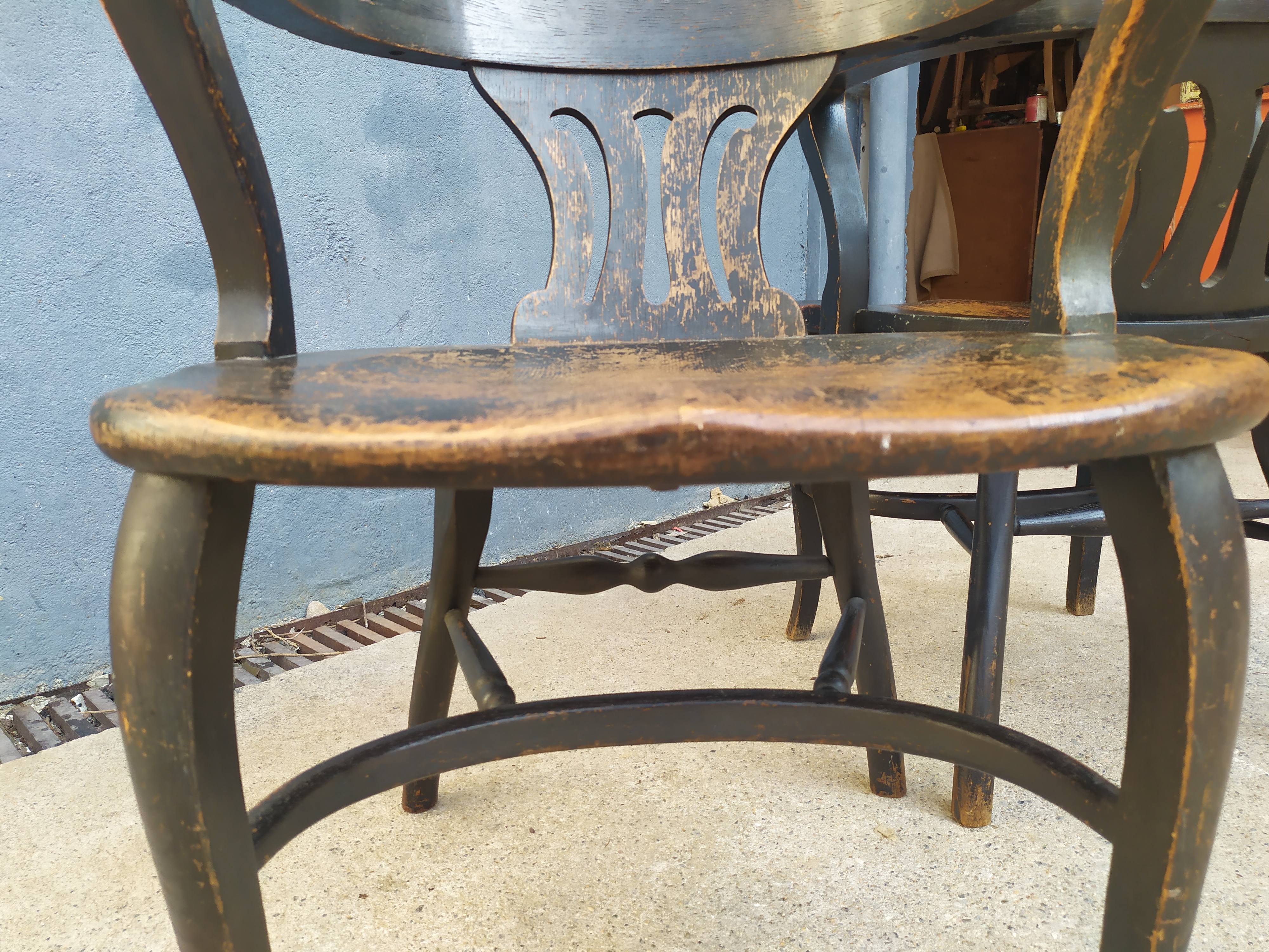 Pair of American armchairs