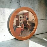 Grand miroir en orme