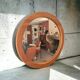 Large elm mirror