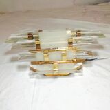 Glass wall sconce "Paolo Venini". 1970s