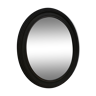 Miroir ovale bois doré 45x50cm