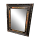 Mirror with painted wooden frame