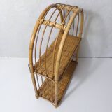 rattan shelf