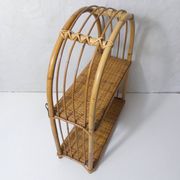 rattan shelf