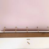 Coat hook with 5 double hooks