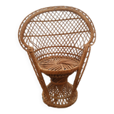 Mini fauteuil rotin