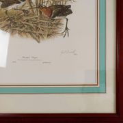 Paire de lithographies originales signées au crayon Gail Denise Darroll