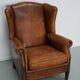 Fauteuil club vintage en cuir couleur cognac, pays-bas fauteuil club vintage en cuir couleur cognac, pays-bas