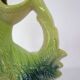 Saint Clément rooster pitcher, barbotine, 1950s