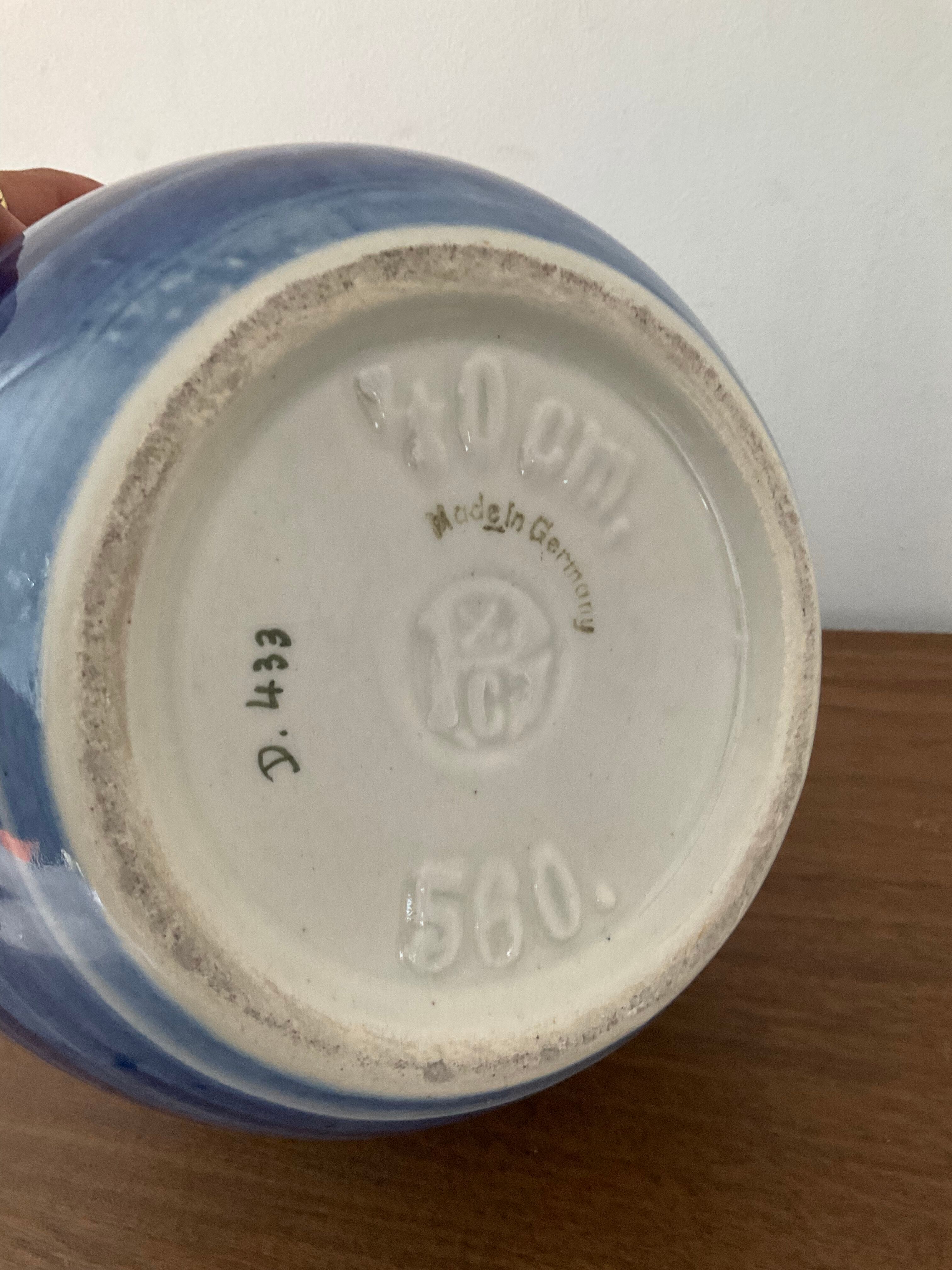 Vintage ceramic vase Germany 70s