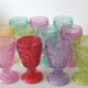 Verres à vin couleur