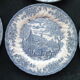 Set of 6 flat plates in Churchill English porcelain