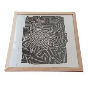Victor Vasarely kinetic board 1973H