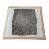 Victor Vasarely kinetic board 1973H