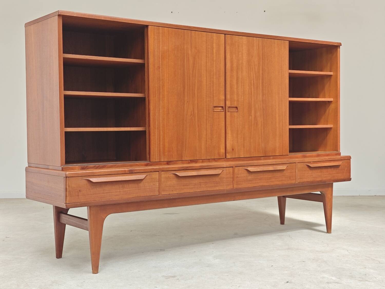 High enfilade by Johannes Andersen by Bordum & Nielsen, Samcom teak