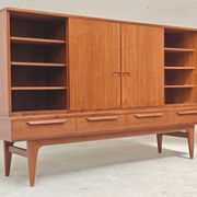 High enfilade by Johannes Andersen by Bordum & Nielsen, Samcom teak