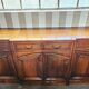 Antique buffet in solid cherry wood – character sideboard – 250 cm