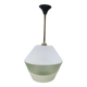Vintage glass hanging lamp