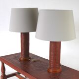 Table Lamps by Angel l. Pazmino for Muebles de Estilo, 1970s, Set of 2
