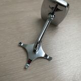 Chromed metal bathroom set