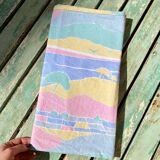 Vintage pastel bolster case