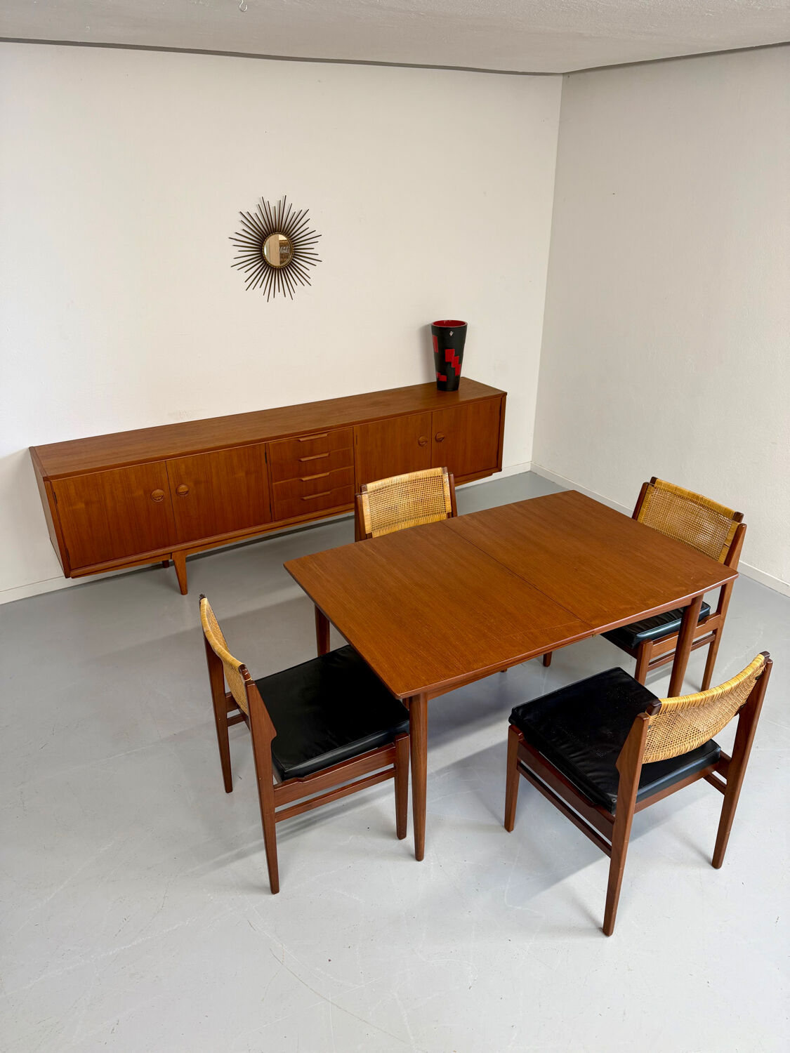 Vintage Scandinavian sideboard designed by Marten Franckena Fristho.