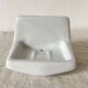 Wall soap dish in Limoges porcelain