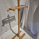 Vintage wooden valet clothes stand dressboy