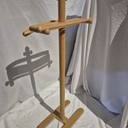 Porte-vêtements en bois vintage