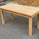 Renovated solid wood farmhouse dining table, 150cm