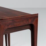 Erling Torvits nesting tables in rosewood Heltborg Mobler Denmark 1960