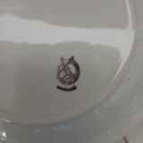 6 vintage Moulin des Loups dessert plates